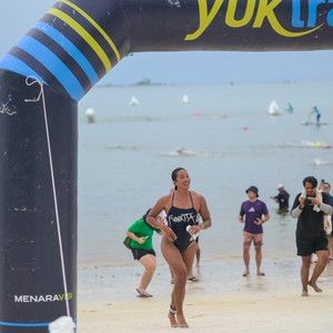 Race photo from Belitung Multisport Festival