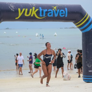 Race photo from Belitung Multisport Festival