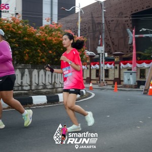 Race photo from SMARTFREN RUN 2026