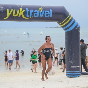 Race photo from Belitung Multisport Festival