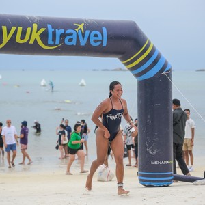 Race photo from Belitung Multisport Festival
