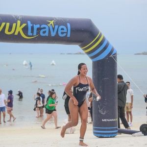 Race photo from Belitung Multisport Festival
