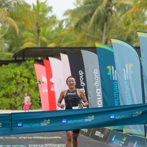 Race photo from Belitung Multisport Festival