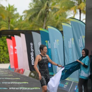 Race photo from Belitung Multisport Festival