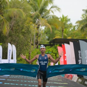 Race photo from Belitung Multisport Festival