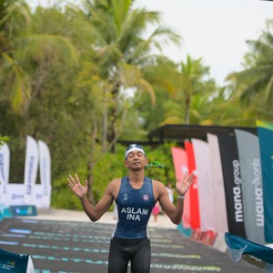 Race photo from Belitung Multisport Festival
