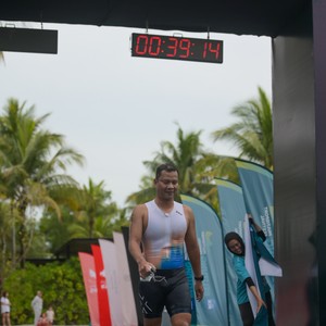 Race photo from Belitung Multisport Festival