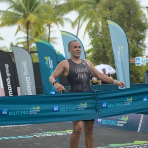 Race photo from Belitung Multisport Festival