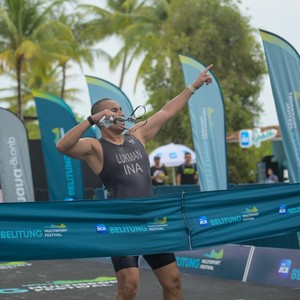 Race photo from Belitung Multisport Festival