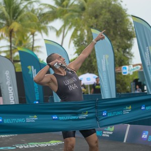 Race photo from Belitung Multisport Festival