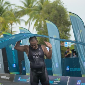 Race photo from Belitung Multisport Festival
