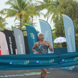 Race photo from Belitung Multisport Festival