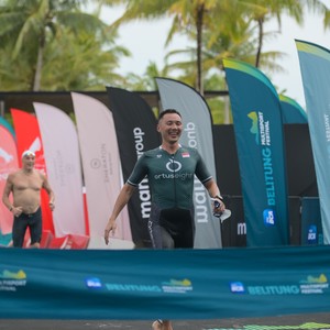 Race photo from Belitung Multisport Festival