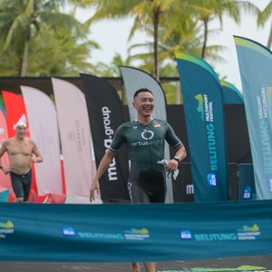 Race photo from Belitung Multisport Festival
