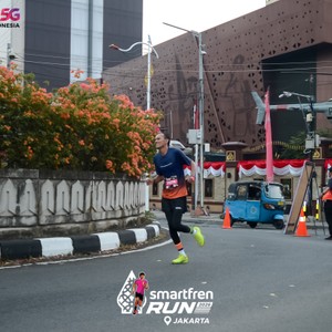 Race photo from SMARTFREN RUN 2026