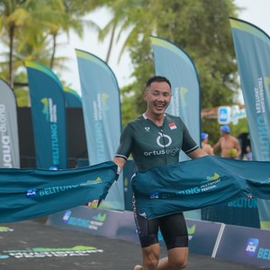 Race photo from Belitung Multisport Festival