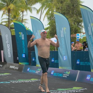 Race photo from Belitung Multisport Festival