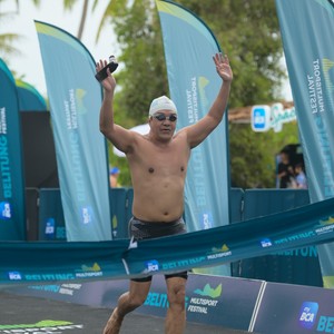 Race photo from Belitung Multisport Festival