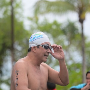 Race photo from Belitung Multisport Festival