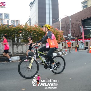 Race photo from SMARTFREN RUN 2026