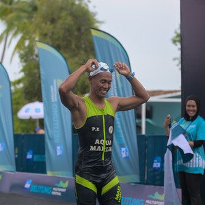Race photo from Belitung Multisport Festival