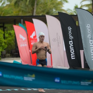 Race photo from Belitung Multisport Festival