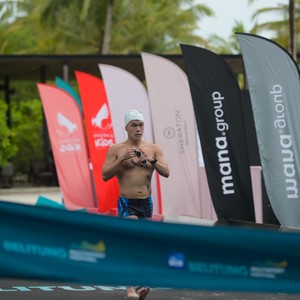 Race photo from Belitung Multisport Festival