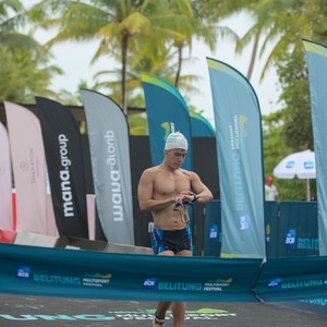 Race photo from Belitung Multisport Festival