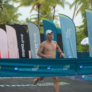 Race photo from Belitung Multisport Festival