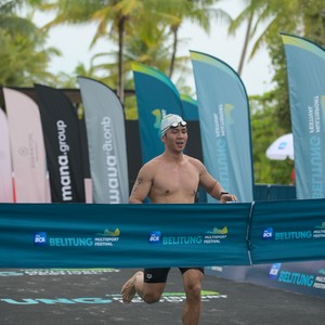 Race photo from Belitung Multisport Festival