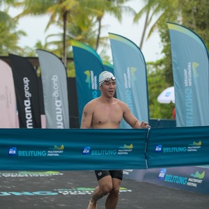 Race photo from Belitung Multisport Festival