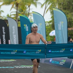 Race photo from Belitung Multisport Festival