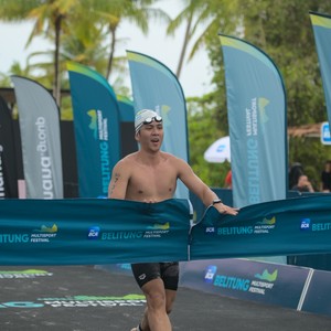 Race photo from Belitung Multisport Festival