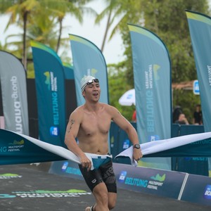 Race photo from Belitung Multisport Festival