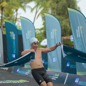 Race photo from Belitung Multisport Festival