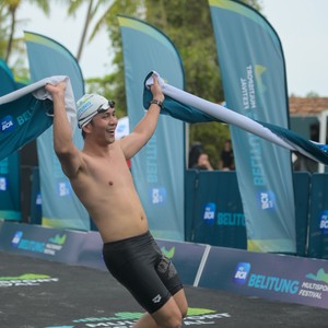 Race photo from Belitung Multisport Festival