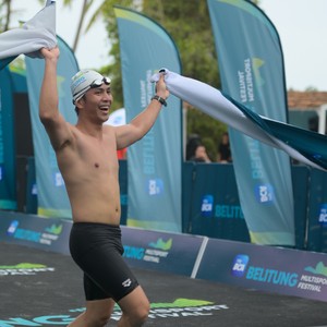 Race photo from Belitung Multisport Festival