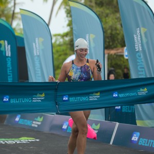 Race photo from Belitung Multisport Festival