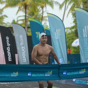 Race photo from Belitung Multisport Festival