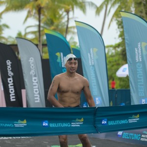 Race photo from Belitung Multisport Festival