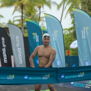 Race photo from Belitung Multisport Festival