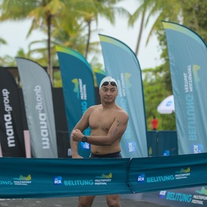 Race photo from Belitung Multisport Festival