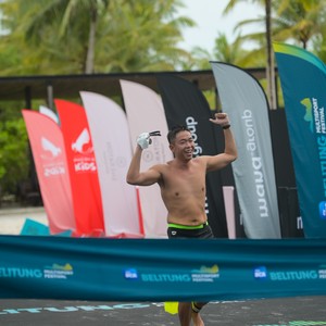 Race photo from Belitung Multisport Festival