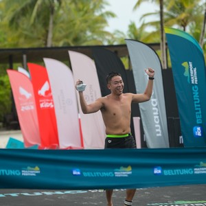 Race photo from Belitung Multisport Festival