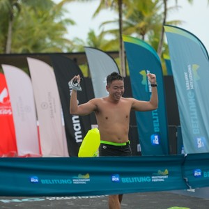Race photo from Belitung Multisport Festival