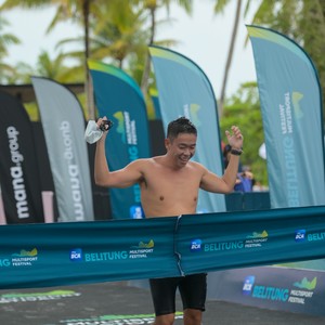 Race photo from Belitung Multisport Festival