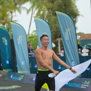 Race photo from Belitung Multisport Festival