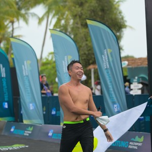 Race photo from Belitung Multisport Festival