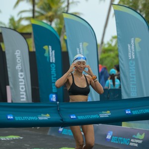 Race photo from Belitung Multisport Festival