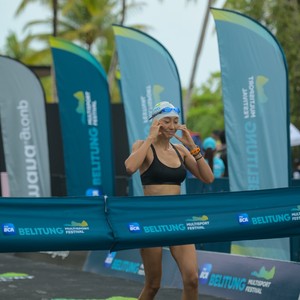 Race photo from Belitung Multisport Festival